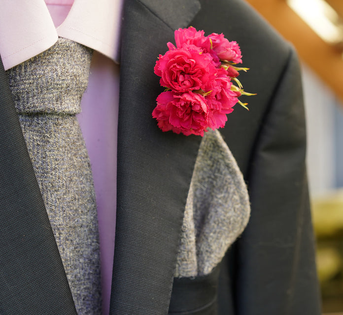 Lake District Tweed Tie and Pocket Square
