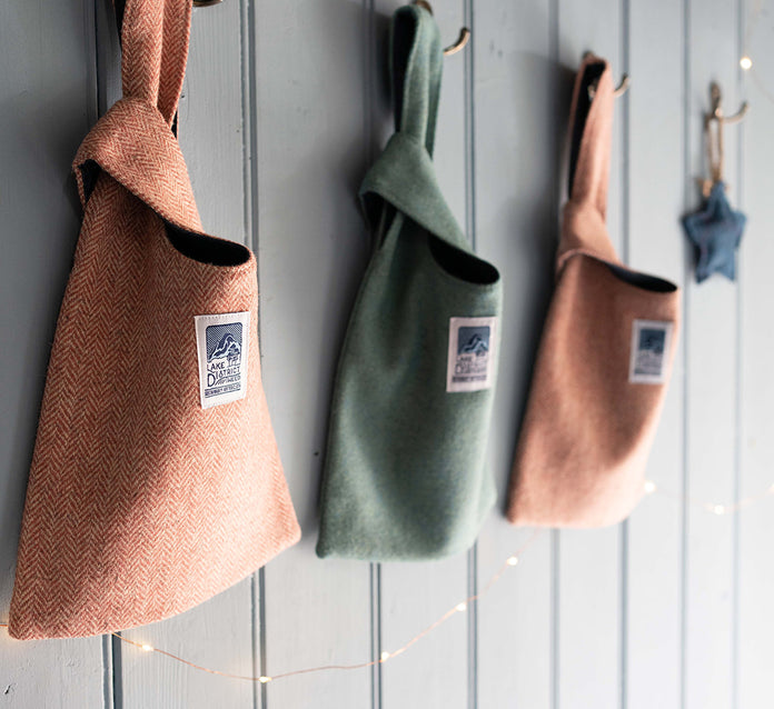Tweed Knot Bag