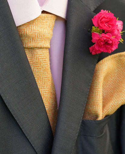 Lake District Tweed Tie and Pocket Square
