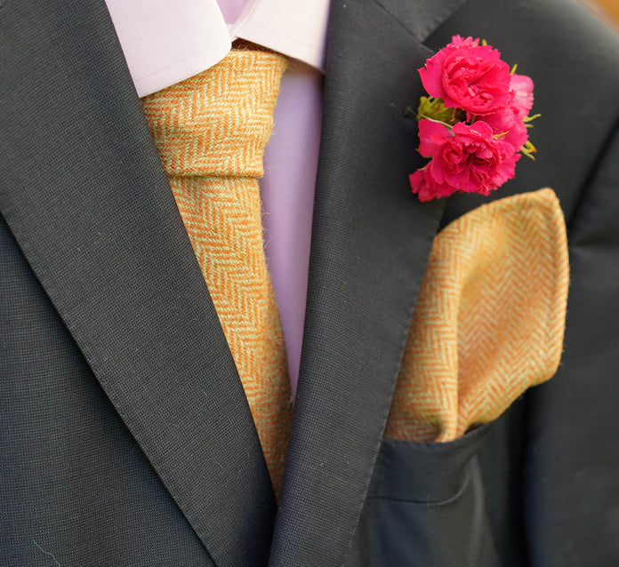 Lake District Tweed Tie and Pocket Square