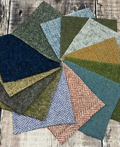 Fabric Samples (herringbone design)