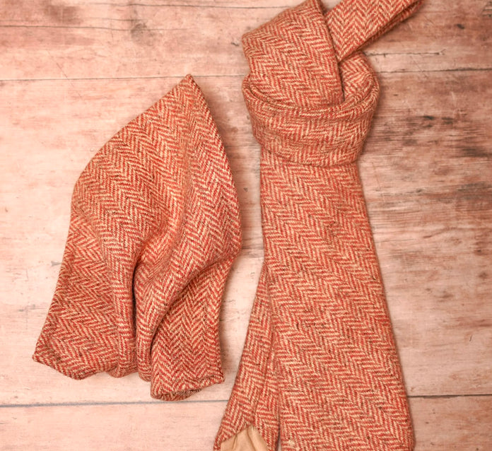 Lake District Tweed Tie and Pocket Square