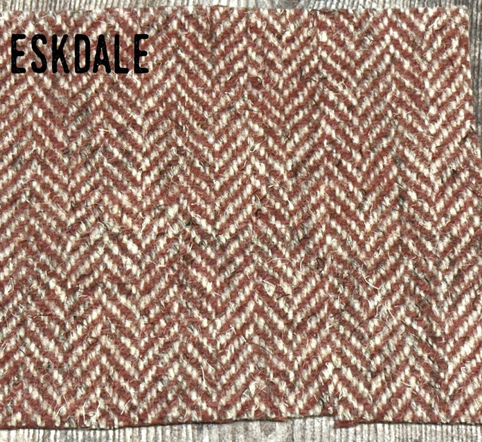 Tweed Craft Squares (Herringbone design)